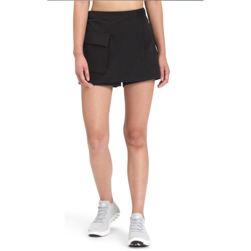 The North Face Paramount Skort Womens 14 Black Standard Fit Lightweight Stretch